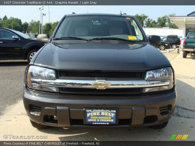 Graphite Metallic / Light Gray 2007 Chevrolet TrailBlazer LS 4x4