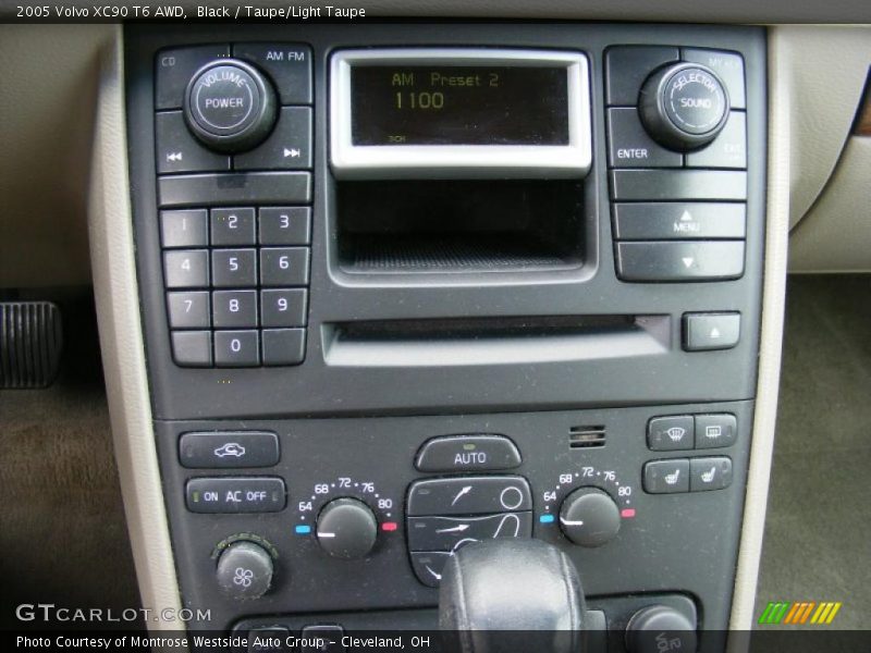 Black / Taupe/Light Taupe 2005 Volvo XC90 T6 AWD
