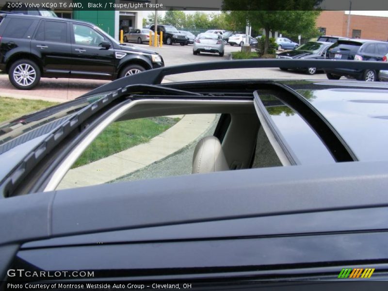 Black / Taupe/Light Taupe 2005 Volvo XC90 T6 AWD