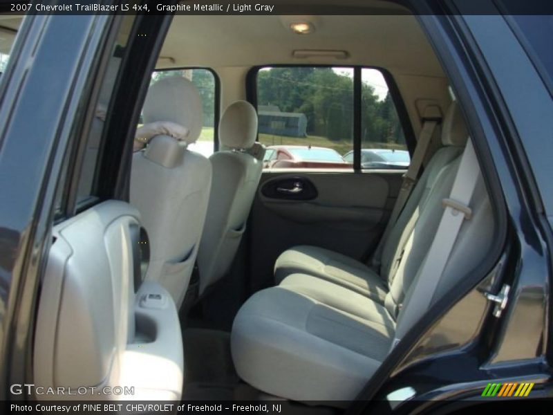 Graphite Metallic / Light Gray 2007 Chevrolet TrailBlazer LS 4x4
