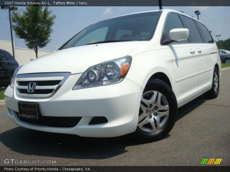 Taffeta White / Ivory 2007 Honda Odyssey EX-L