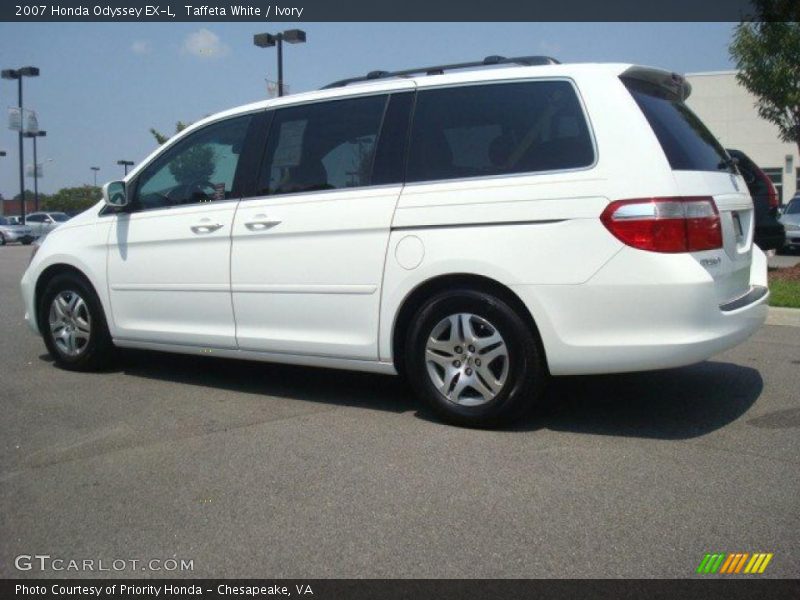 Taffeta White / Ivory 2007 Honda Odyssey EX-L