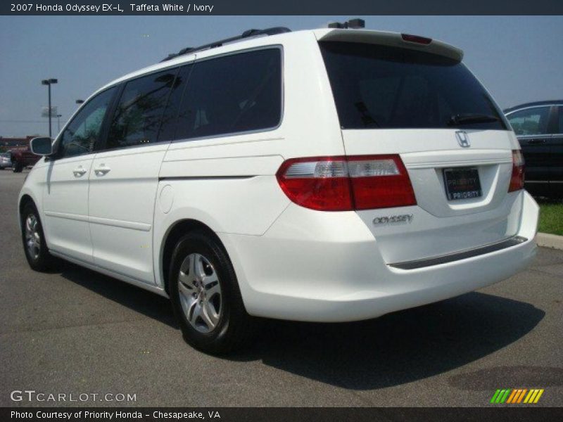 Taffeta White / Ivory 2007 Honda Odyssey EX-L