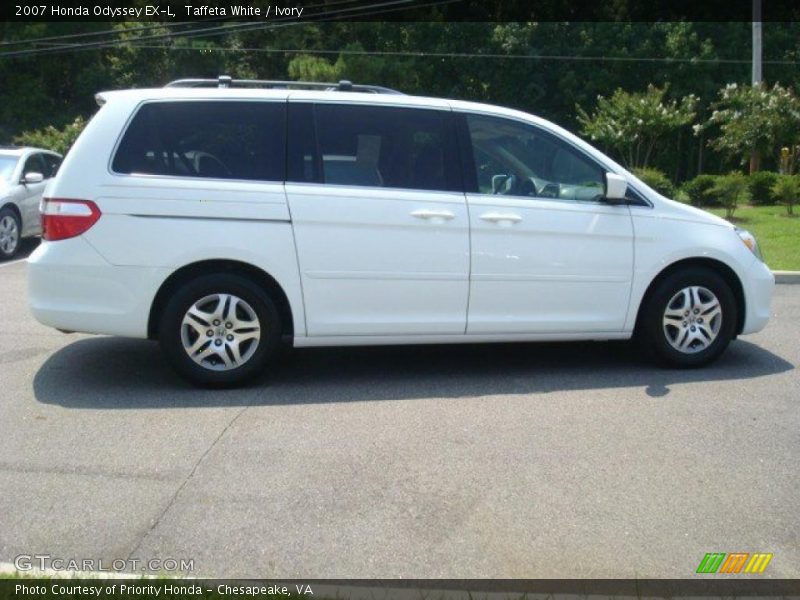 Taffeta White / Ivory 2007 Honda Odyssey EX-L