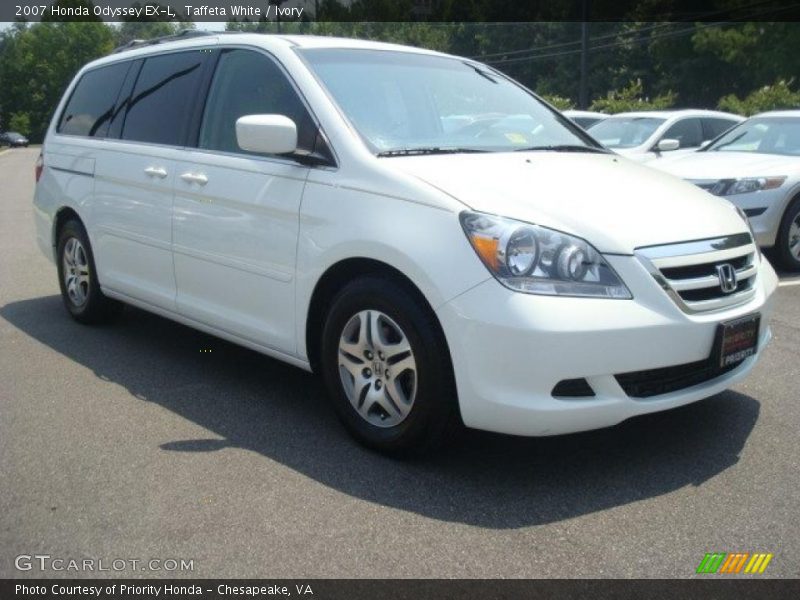 Taffeta White / Ivory 2007 Honda Odyssey EX-L