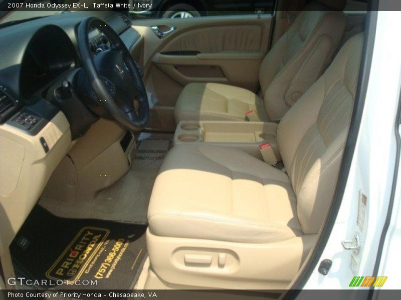 Taffeta White / Ivory 2007 Honda Odyssey EX-L