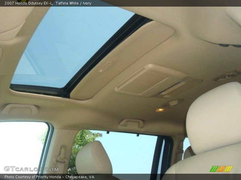 Taffeta White / Ivory 2007 Honda Odyssey EX-L