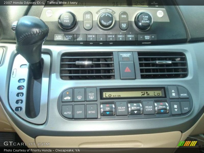 Taffeta White / Ivory 2007 Honda Odyssey EX-L