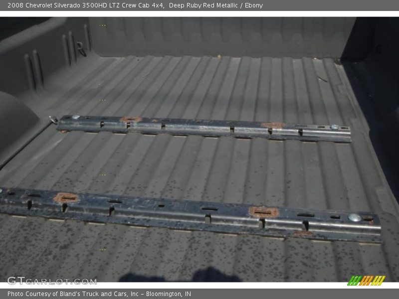 Deep Ruby Red Metallic / Ebony 2008 Chevrolet Silverado 3500HD LTZ Crew Cab 4x4