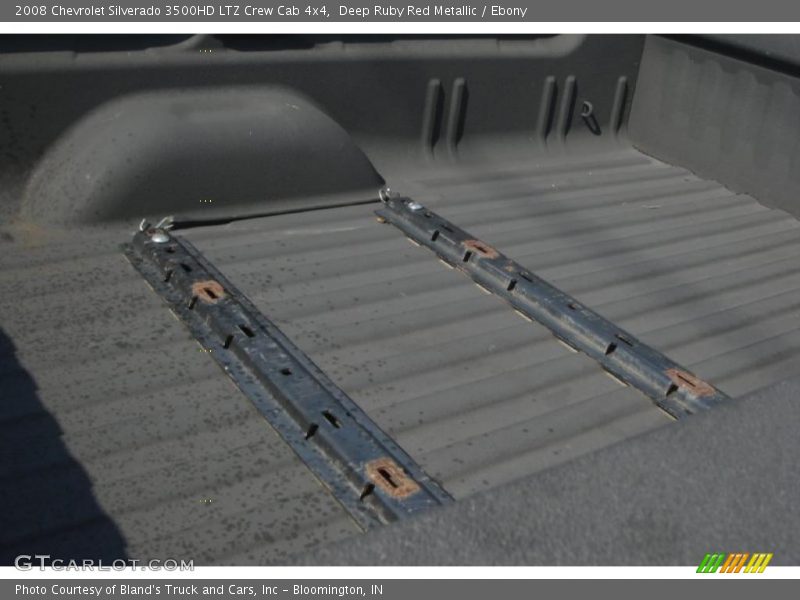 Deep Ruby Red Metallic / Ebony 2008 Chevrolet Silverado 3500HD LTZ Crew Cab 4x4