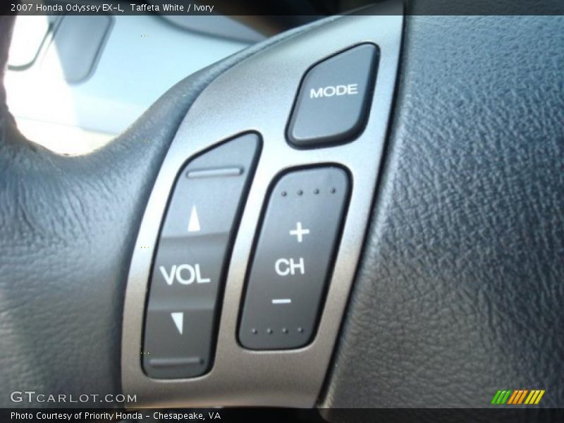 Taffeta White / Ivory 2007 Honda Odyssey EX-L
