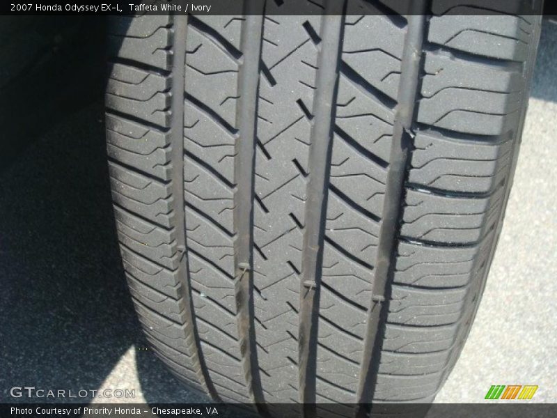 Taffeta White / Ivory 2007 Honda Odyssey EX-L