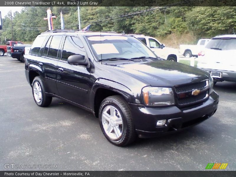 Black / Light Gray 2008 Chevrolet TrailBlazer LT 4x4