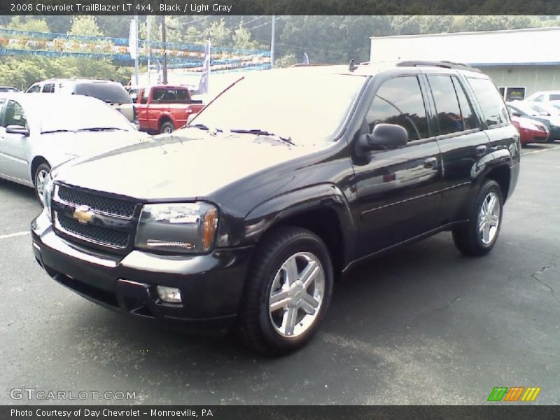 Black / Light Gray 2008 Chevrolet TrailBlazer LT 4x4