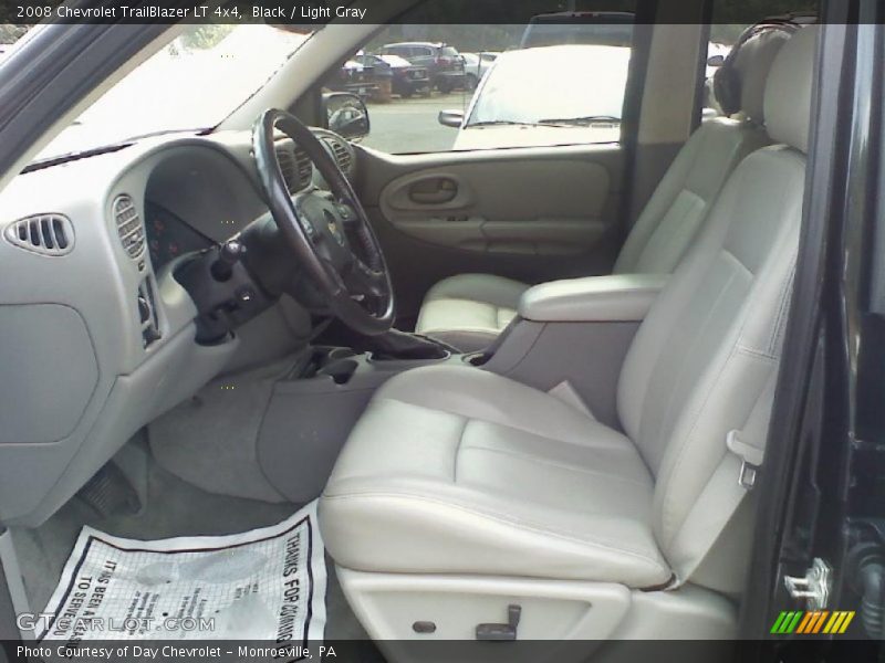 Black / Light Gray 2008 Chevrolet TrailBlazer LT 4x4