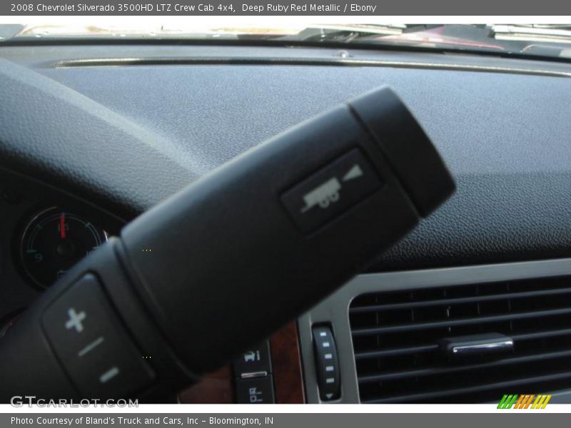 Deep Ruby Red Metallic / Ebony 2008 Chevrolet Silverado 3500HD LTZ Crew Cab 4x4