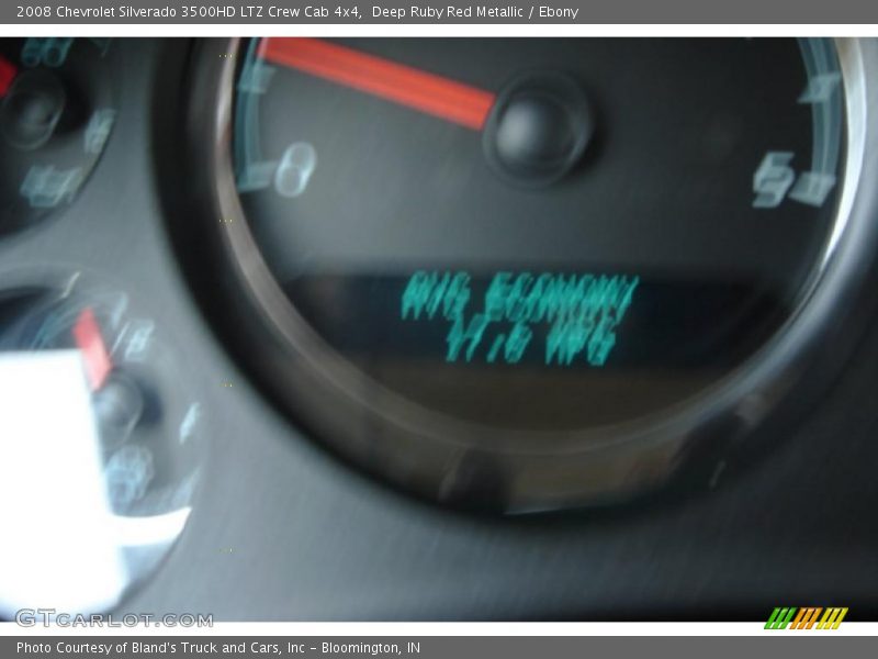Deep Ruby Red Metallic / Ebony 2008 Chevrolet Silverado 3500HD LTZ Crew Cab 4x4