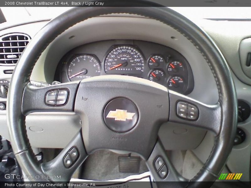 Black / Light Gray 2008 Chevrolet TrailBlazer LT 4x4