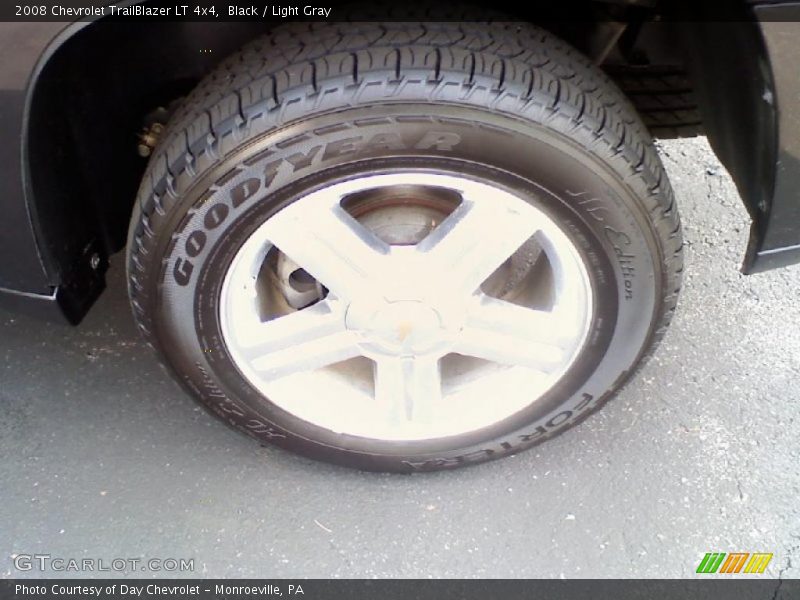 Black / Light Gray 2008 Chevrolet TrailBlazer LT 4x4