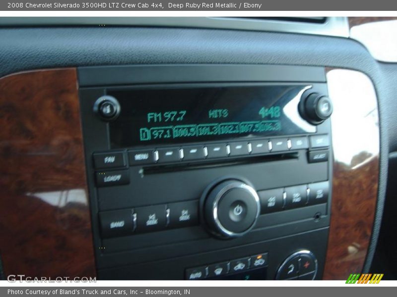 Deep Ruby Red Metallic / Ebony 2008 Chevrolet Silverado 3500HD LTZ Crew Cab 4x4