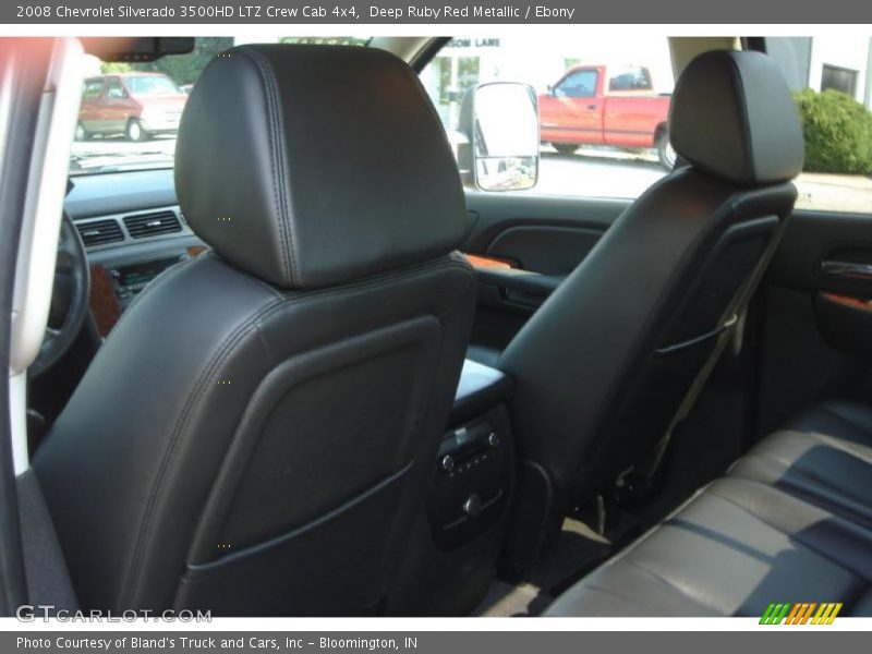 Deep Ruby Red Metallic / Ebony 2008 Chevrolet Silverado 3500HD LTZ Crew Cab 4x4