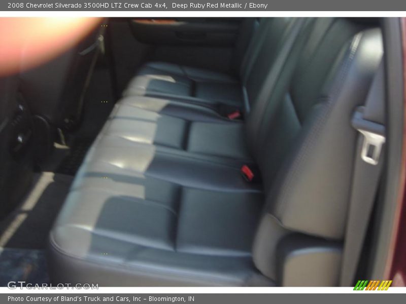 Deep Ruby Red Metallic / Ebony 2008 Chevrolet Silverado 3500HD LTZ Crew Cab 4x4