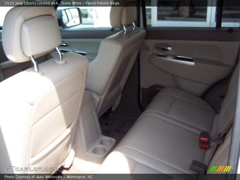Stone White / Pastel Pebble Beige 2010 Jeep Liberty Limited 4x4