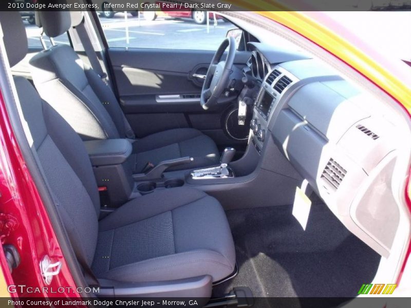 Inferno Red Crystal Pearl / Dark Slate Gray 2010 Dodge Avenger Express