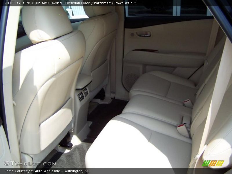 Obsidian Black / Parchment/Brown Walnut 2010 Lexus RX 450h AWD Hybrid