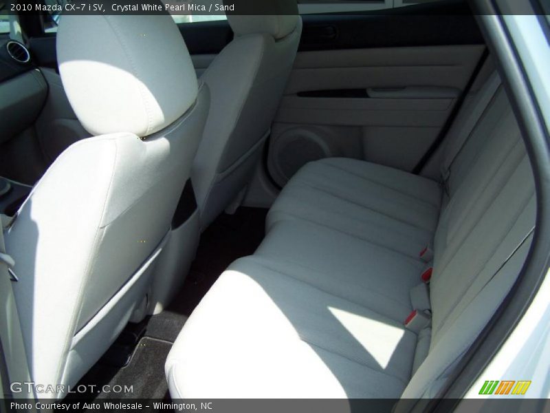 Crystal White Pearl Mica / Sand 2010 Mazda CX-7 i SV