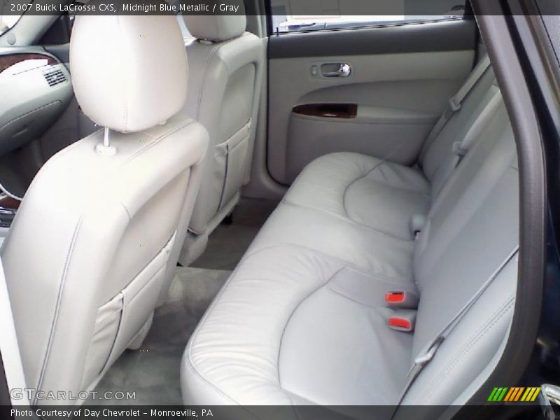 Midnight Blue Metallic / Gray 2007 Buick LaCrosse CXS
