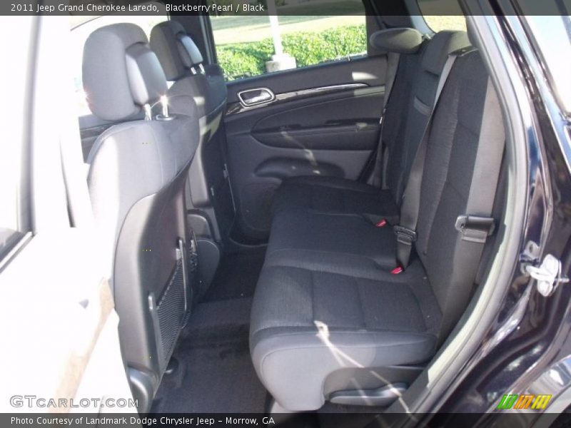 Blackberry Pearl / Black 2011 Jeep Grand Cherokee Laredo