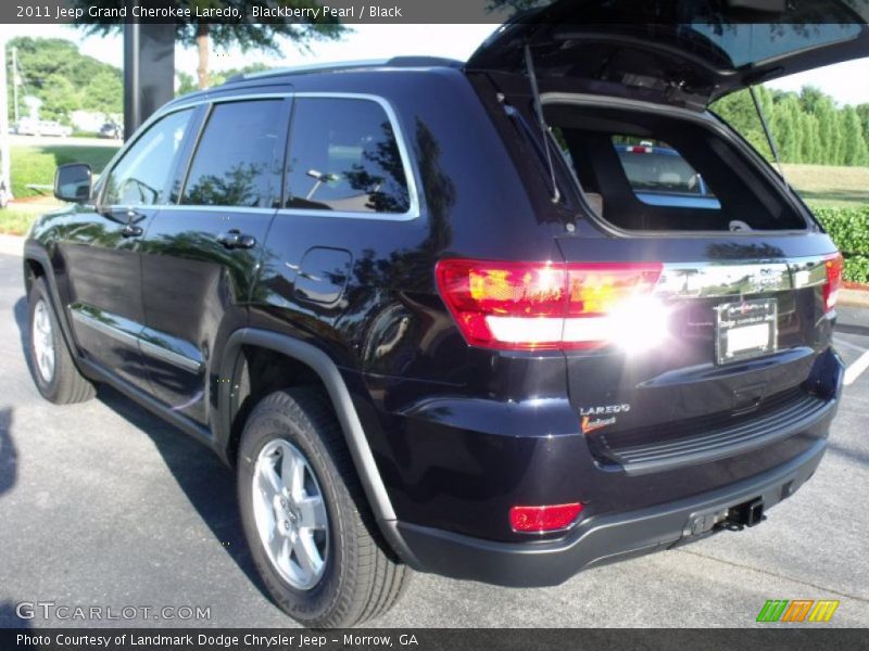 Blackberry Pearl / Black 2011 Jeep Grand Cherokee Laredo