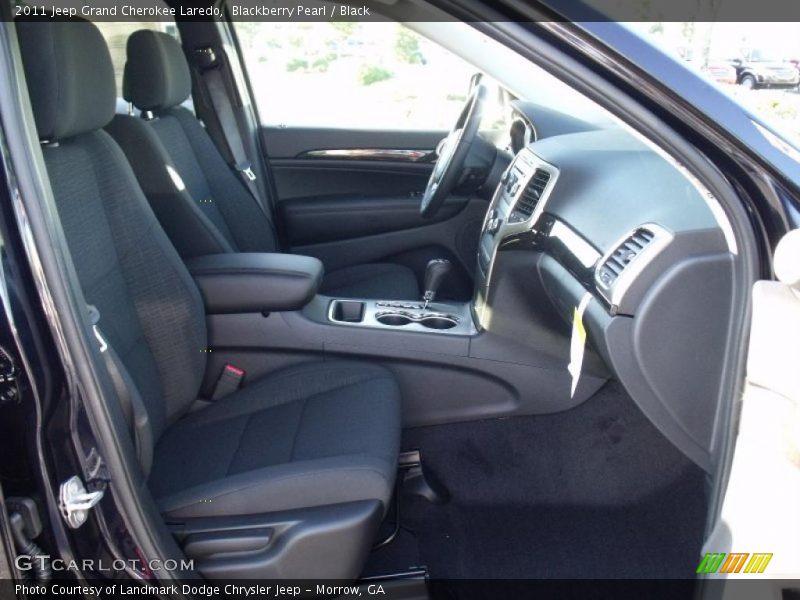 Blackberry Pearl / Black 2011 Jeep Grand Cherokee Laredo