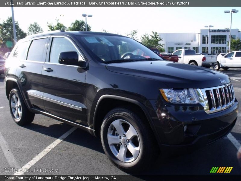 Dark Charcoal Pearl / Dark Graystone/Medium Graystone 2011 Jeep Grand Cherokee Laredo X Package