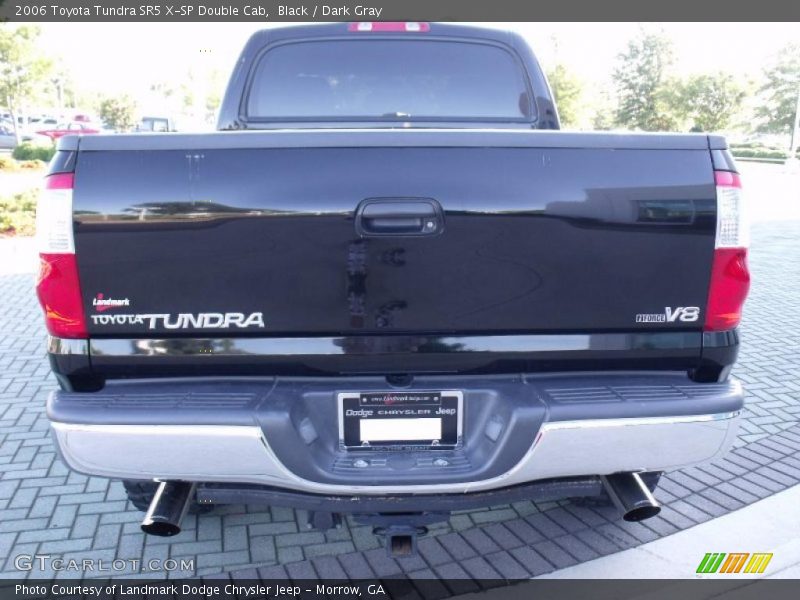 Black / Dark Gray 2006 Toyota Tundra SR5 X-SP Double Cab