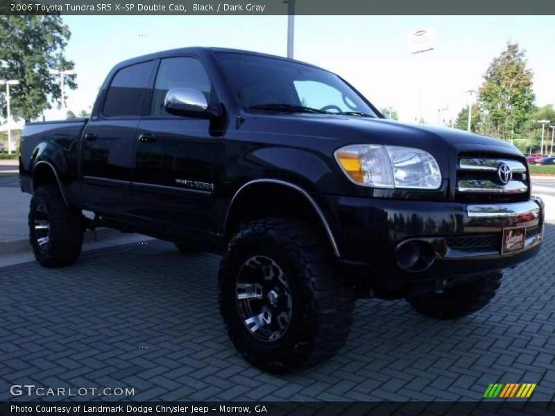 Black / Dark Gray 2006 Toyota Tundra SR5 X-SP Double Cab