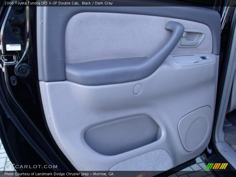 Black / Dark Gray 2006 Toyota Tundra SR5 X-SP Double Cab