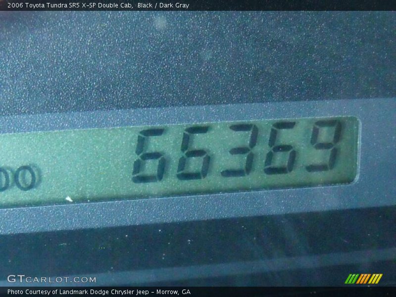 Black / Dark Gray 2006 Toyota Tundra SR5 X-SP Double Cab