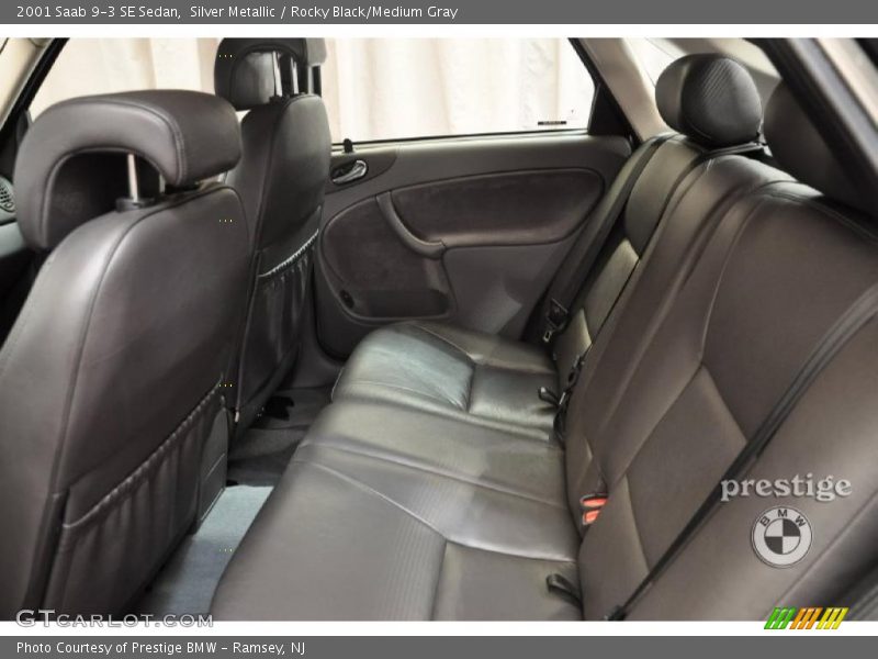 Silver Metallic / Rocky Black/Medium Gray 2001 Saab 9-3 SE Sedan
