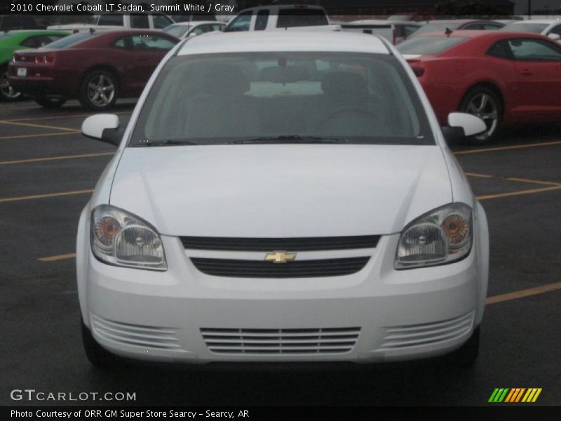 Summit White / Gray 2010 Chevrolet Cobalt LT Sedan