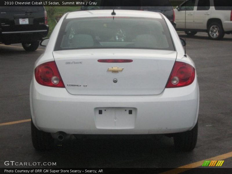 Summit White / Gray 2010 Chevrolet Cobalt LT Sedan