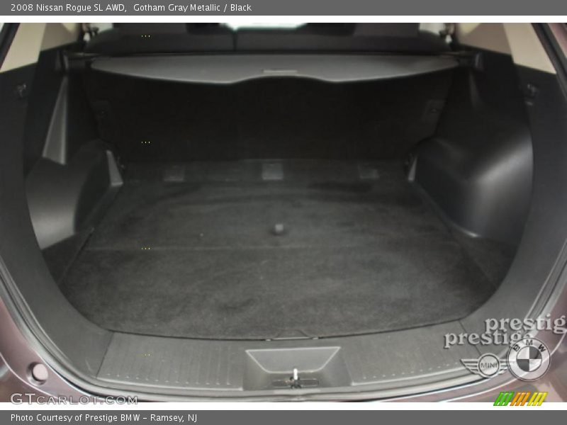 Gotham Gray Metallic / Black 2008 Nissan Rogue SL AWD