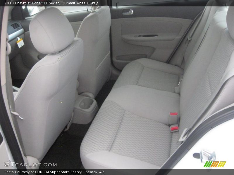 Summit White / Gray 2010 Chevrolet Cobalt LT Sedan