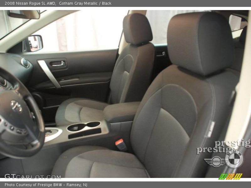 Gotham Gray Metallic / Black 2008 Nissan Rogue SL AWD