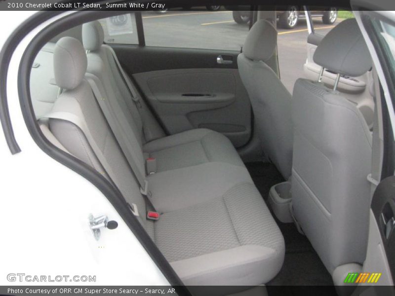 Summit White / Gray 2010 Chevrolet Cobalt LT Sedan