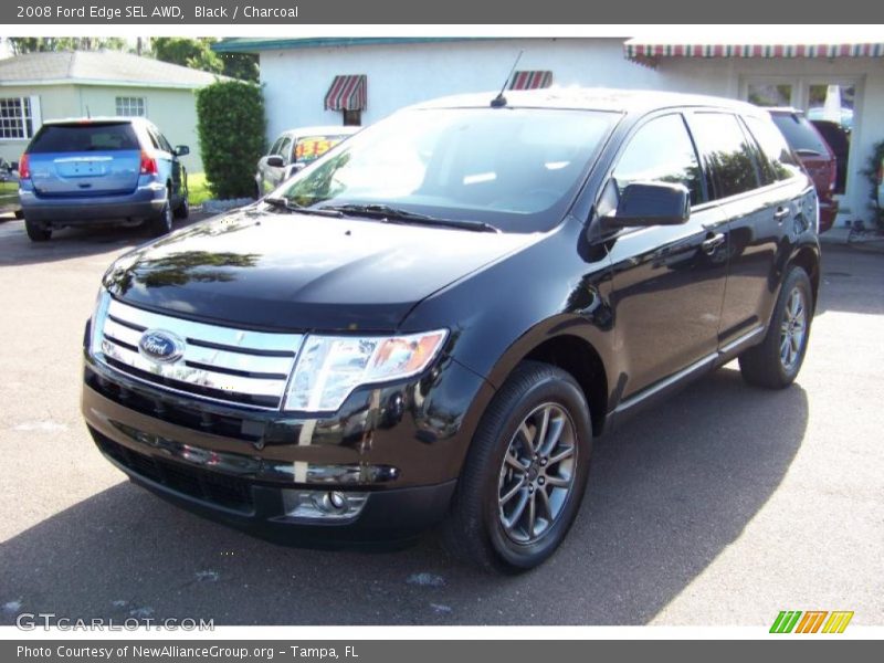 Black / Charcoal 2008 Ford Edge SEL AWD