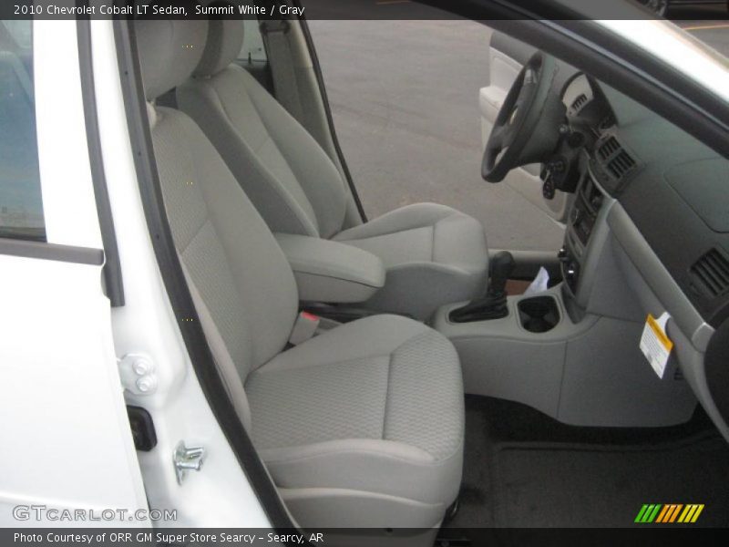 Summit White / Gray 2010 Chevrolet Cobalt LT Sedan