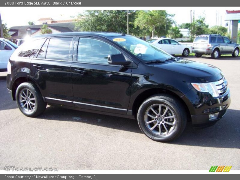 Black / Charcoal 2008 Ford Edge SEL AWD