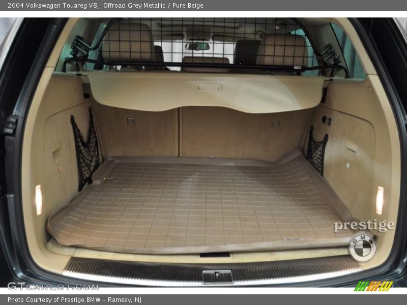 Offroad Grey Metallic / Pure Beige 2004 Volkswagen Touareg V8